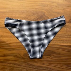 NWOT Kulani Kinis Gingham Bikini Bittoms